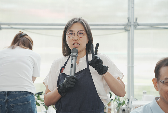 設計茶食的「一碗食舖」雅妃<br> 當一聽到「種子」, 腦中浮現的第一個印象就是「它有爆發力、會發芽」.... 580-390-9